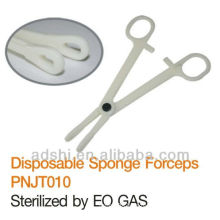 ADShi EO Gas sterilized body piercing disposable sponge forceps piercing tools